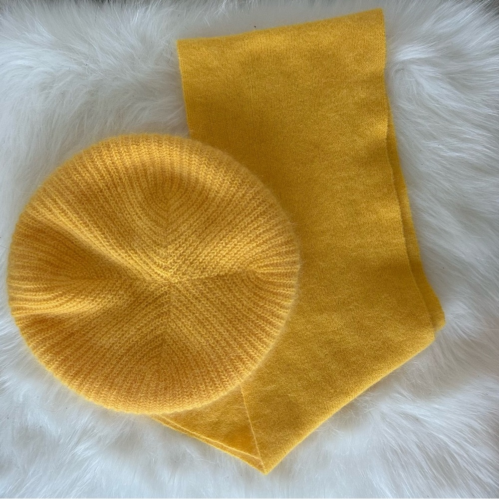 Vintage hat and scarf
